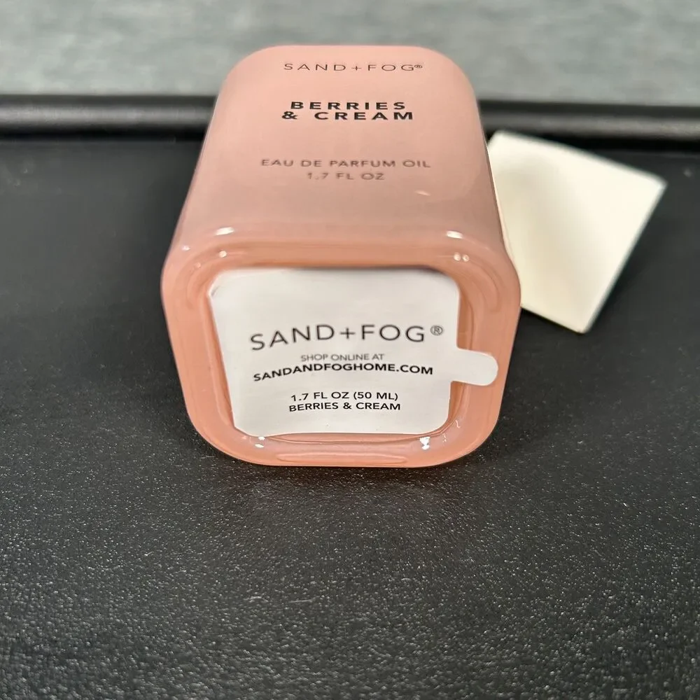 Sand & Fog Berries and Crema Eau De Parfum Perfume Oil 50 ml 1.7 oz Dropper NEW